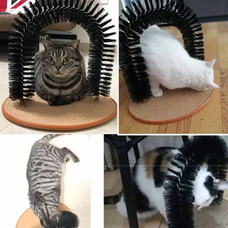 Cat Toy Arch: Self-Grooming and Scratching Pad